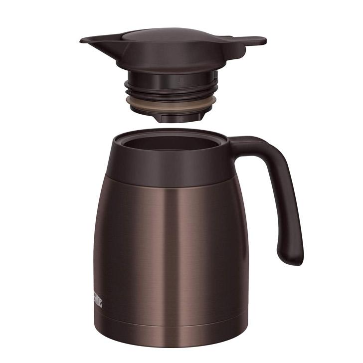 サーモス ステンレスポット Ttb 1000 Dbw ダークブラウン Thermos 保温 保冷 卓上ポット 魔法瓶 軽量 コンパクト 広口 洗いやすい 暮らしの杜 横濱 通販 Yahoo ショッピング