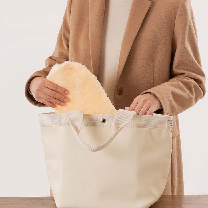 サンファミリー やわらかECO湯たんぽ オレンジ カバー付き 800ml