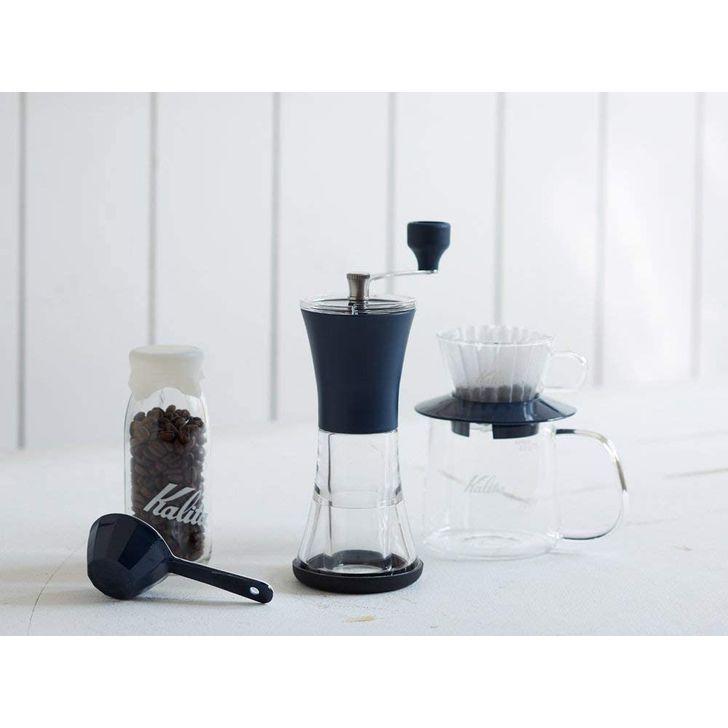 Kalita ○ カリタ コーヒーミル KKC-25 SB スモーキーブルー Kalita ○ カリタ コーヒーミル KKC-25 SB スモーキーブルー