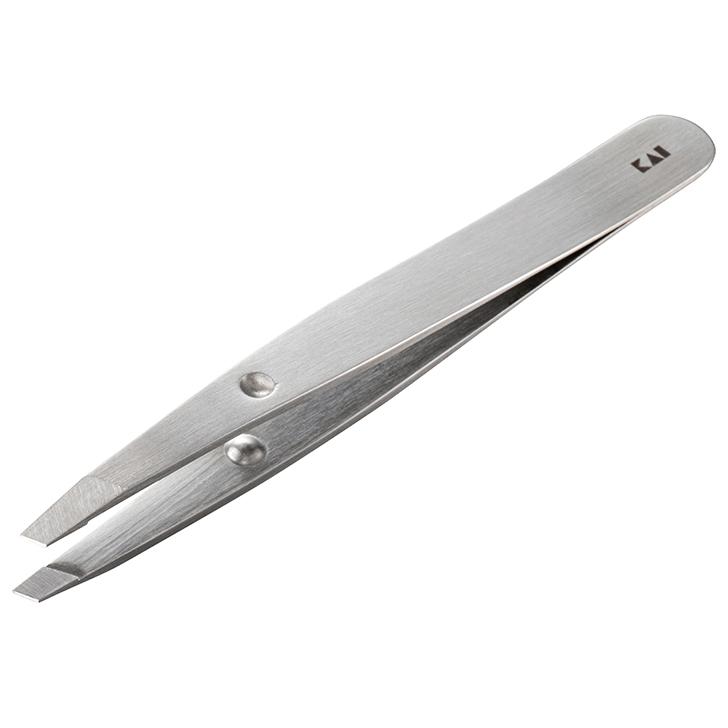 貝印 □ がっちりキャッチ毛抜き（シルバー） 000KQ3215 ピンセット