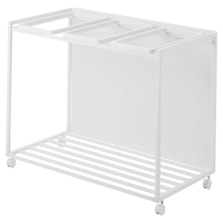 tower ◎☆ 山崎実業 目隠し分別ダストワゴン タワー 45L 3分別