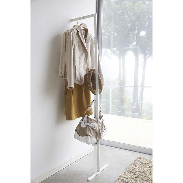 ◎☆ 山崎実業 スリムコートハンガー ライン ホワイト PH-O WH