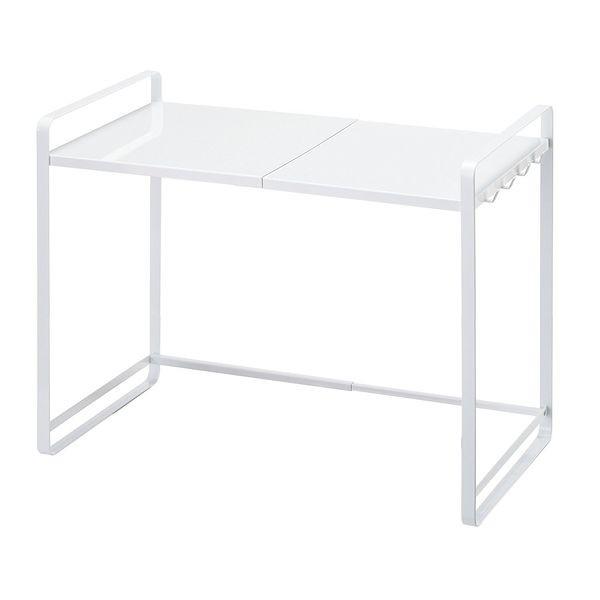 ◎☆ 山崎実業 伸縮レンジラック タワー ホワイト KT-TW CY WH