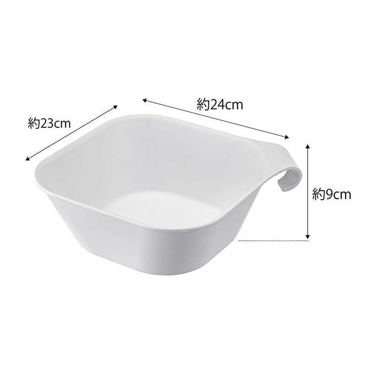 tower ◎☆ 山崎実業 マグネット＆引っ掛け湯おけ タワー ホワイト