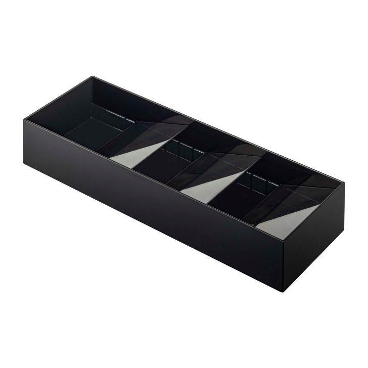 tower ◎☆ 山崎実業 立体斜めカトラリーケース タワー ブラック 5414