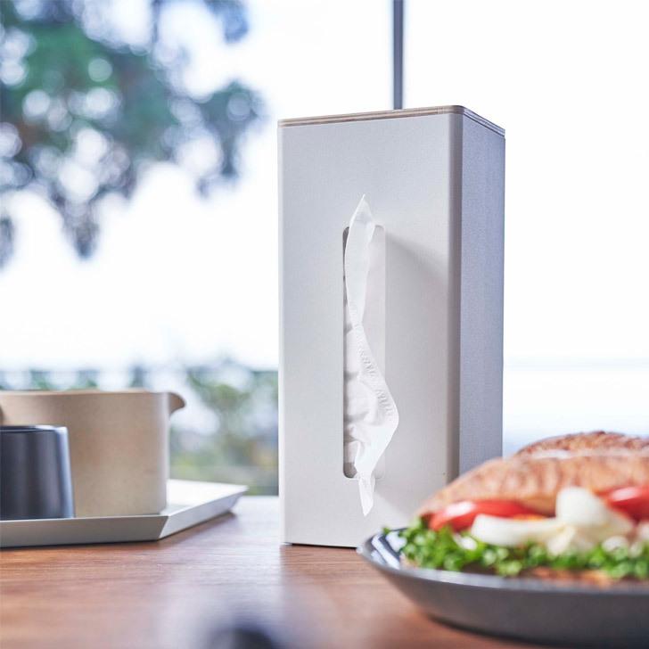 RIN（山崎実業） ◎☆ 山崎実業 両面ティッシュケース縦型 リン