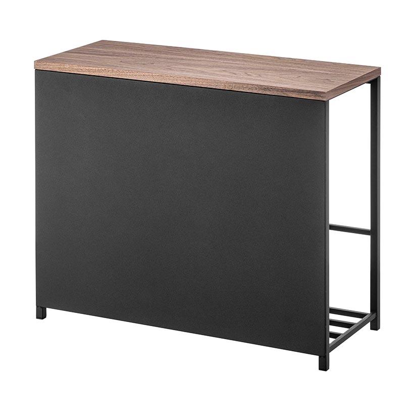 tower ◎☆ 山崎実業 収納付き 玄関ベンチ タワー ブラック 5671