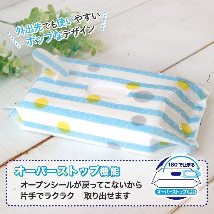 LEC（レック） ○ 水99％ おしりふき80枚×12個入 4個セット E90568