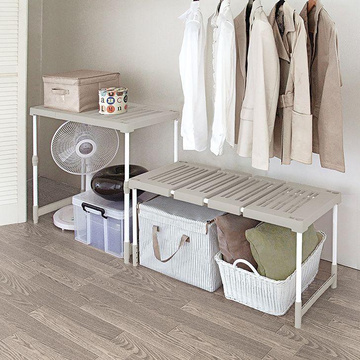 天馬 PRXピタッ！と伸びるん棚 レギュラータイプ(2台入) 811000032