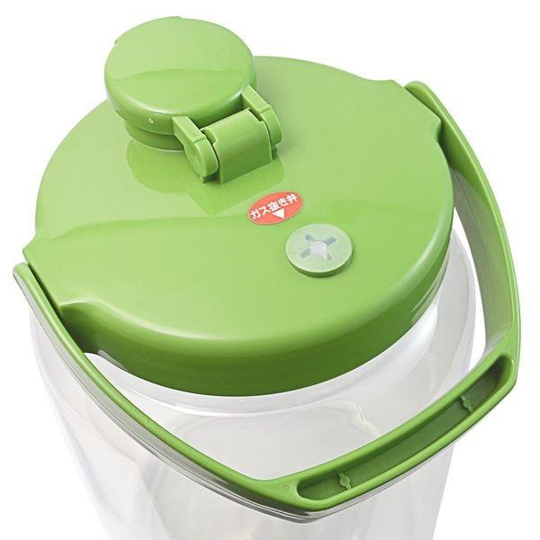 タケヤ化学 果実酒びんR型4.2L みどり 丸型 保存容器 キッチン 梅酒