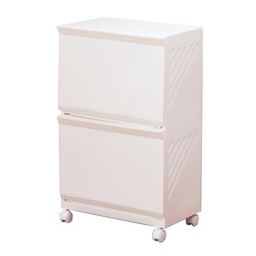 ランドリー収納 平和工業 クレバン322 ランドリーボックス2段