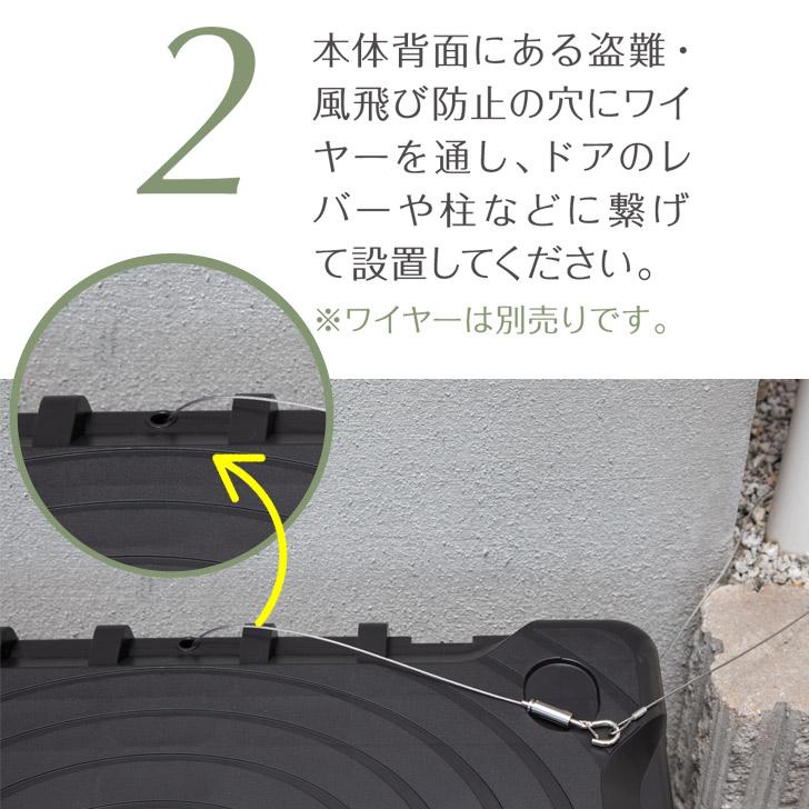 宅配ボックス 平和工業 デリバリーボックス ダークグレー 収納庫