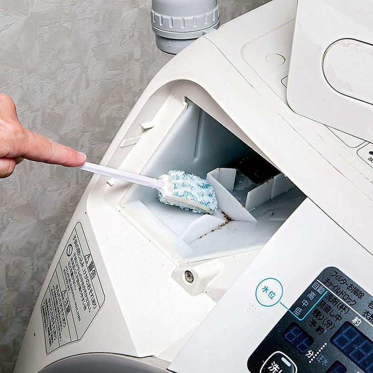 まめいた ◇ SP 洗濯機すみっこクリーナー 2本入 ブルー LB-339 汚れ