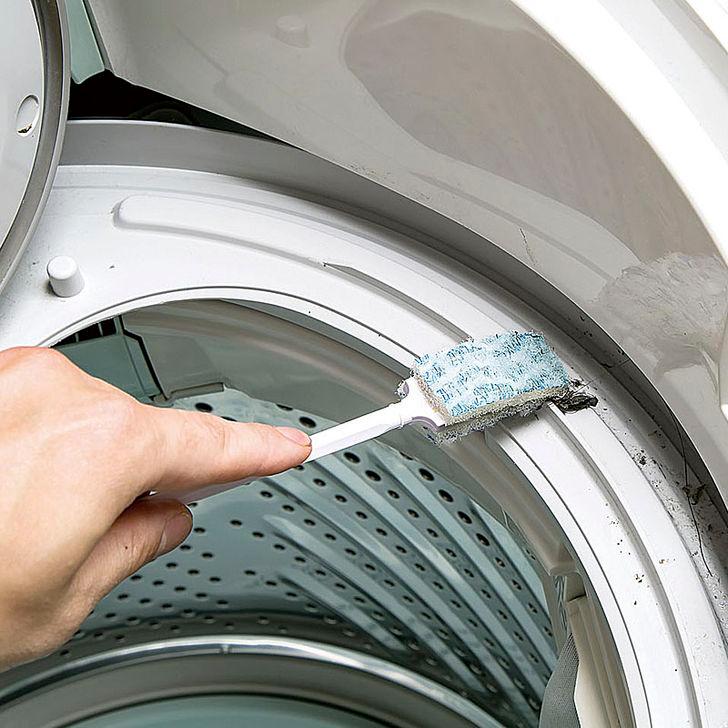 まめいた ◇ SP 洗濯機すみっこクリーナー 2本入 ブルー LB-339 汚れ