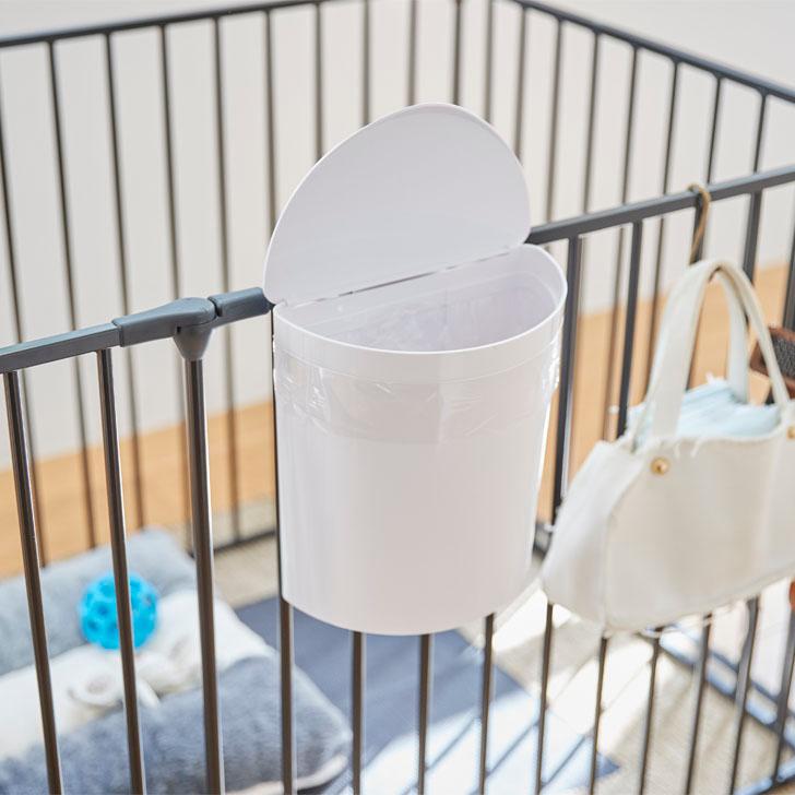 伊勢藤 メルナミニ ホワイト I-606 iseto イセトー ゴミ箱 フタ付き