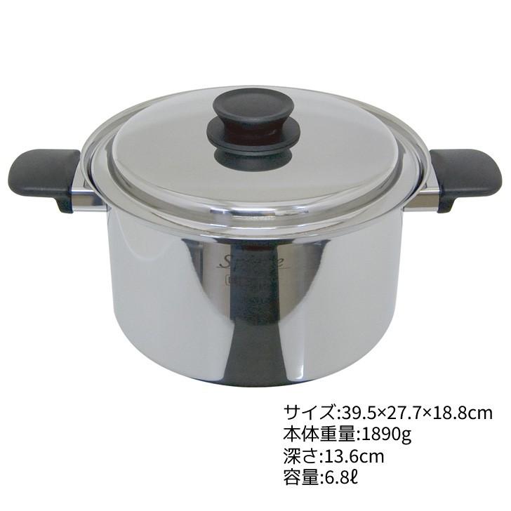 ウルシヤマ金属工業 IH対応 ◎ ウルシヤマ金属 スピーネ 深型両手鍋