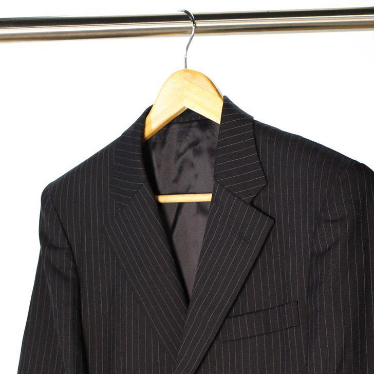 ◇ シンコハンガー 木製ハンガー3本組 ベージュ シンプル 掛けやすい