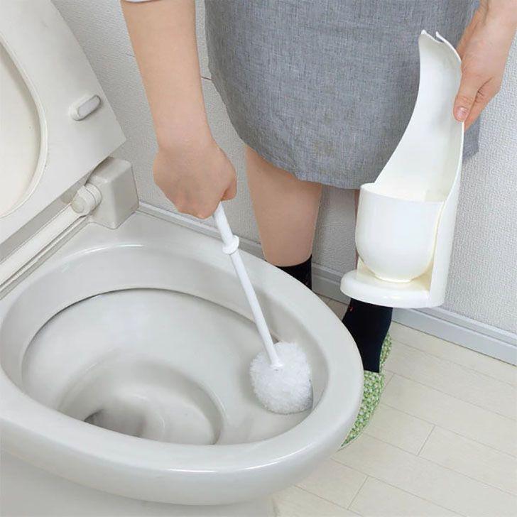 THANKO ◇ サンコー びっくりトイレクリーナーケース付き ホワイト BL