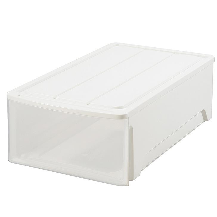 【1034】ホワイト木製クローゼット、プラケース 1034】ホワイト木製クローゼット、プラケース