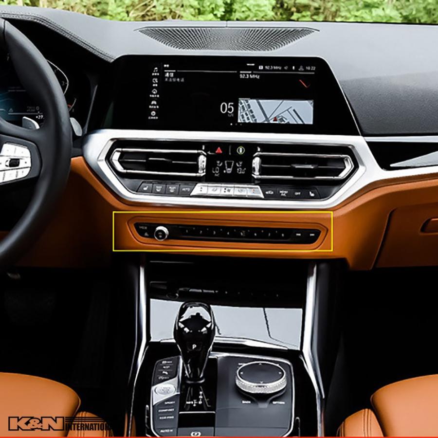 シルバー Bmw 3シリーズ G G21 セダン ツーリング オーディオ デッキ 周りのパネル 左右ハンドル用 内装 インテリア Usdm Silver G Audio K N International 通販 Yahoo ショッピング