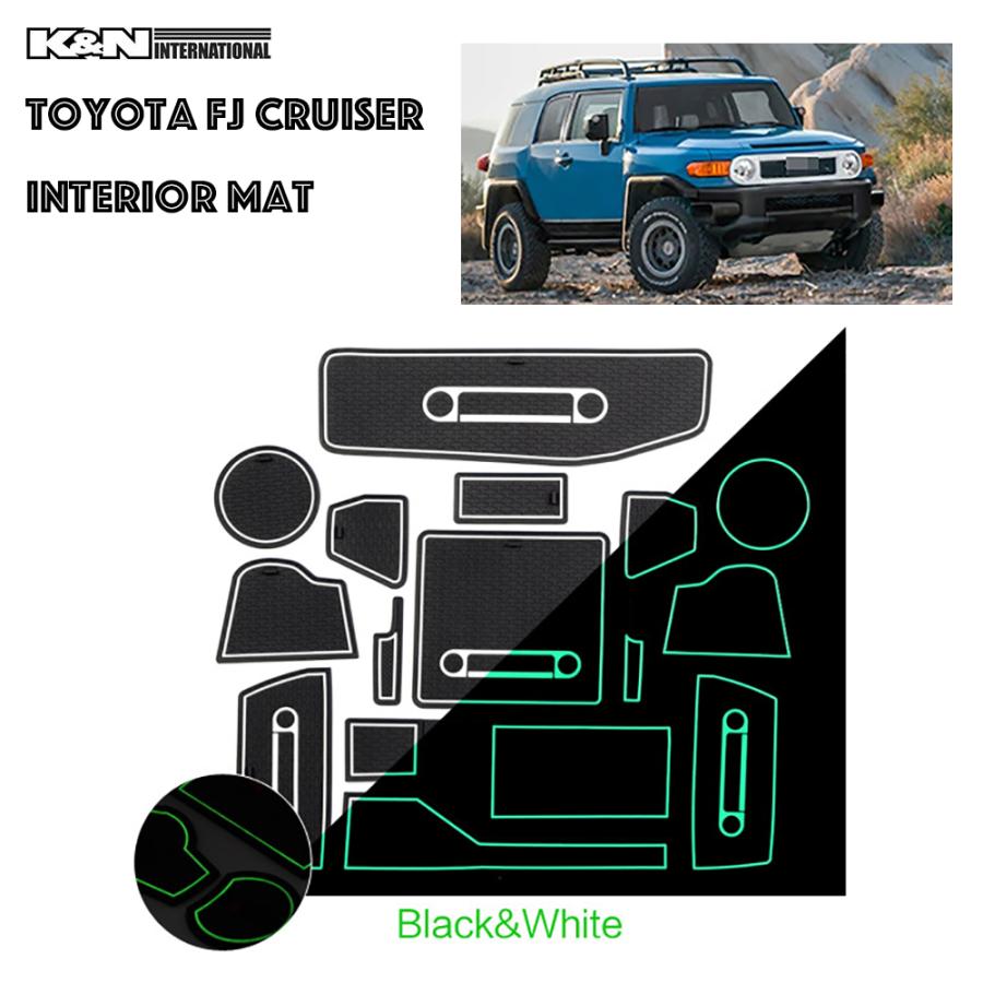 トヨタ Fjクルーザー Fj Cruiser 左ハンドル用 At用 オートマ用 インナー 内装 マット ゴム ラバー 内装保護 傷汚れかくし 車内イメージアップ Toyota Fj Inmat K N International 通販 Yahoo ショッピング