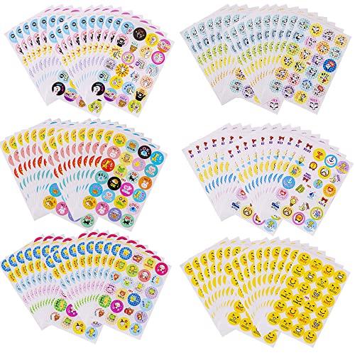 Sihostk ご褒美シール いいね Ok シール かわいい 動物 笑顔 ご褒美 ステッカー 教師褒美用 英語シール Pvc シール 手帳シール mm 6種類 1シート 枚 Pby K New 通販 Yahoo ショッピング