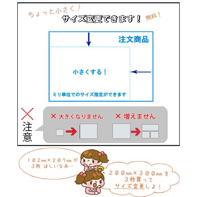 [大型便] アクリル板 透明/乳半/白 2mm厚 900mm×900mm 1枚｜k-nsdpaint｜04