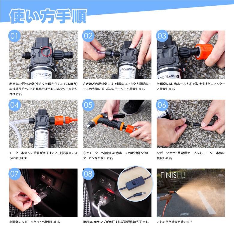 車用 高圧洗浄機 12v シガーソケット接続式 1w どこでも洗車 カーウォッシュ アウトドアキャンプ後に 泥 汚れ落とし お家の外壁や窓にも Kurofune Shopping 通販 Yahoo ショッピング