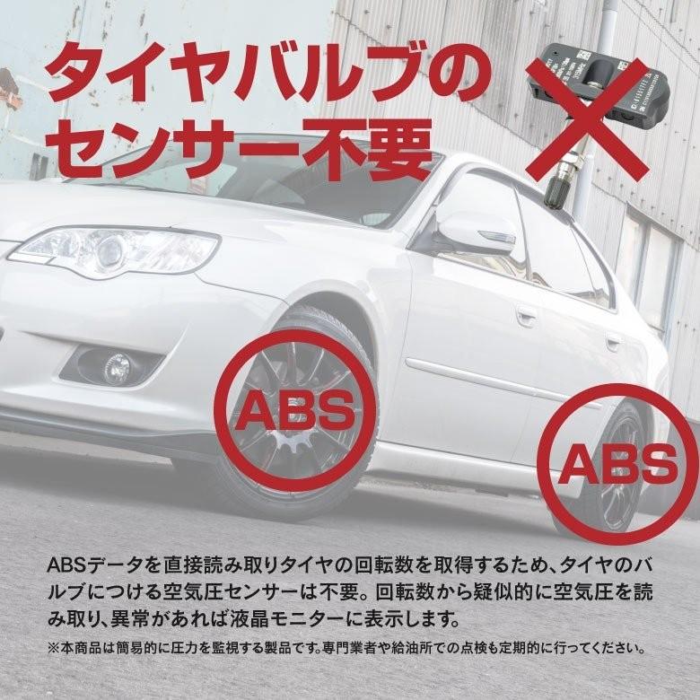 トヨタ車用 液晶モニター型 タイヤ空気圧監視システム 連続運転防止 