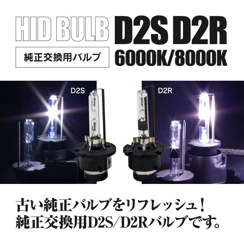 Hidバルブ D2s D2r Uvカット 石英ガラス 6000k 8000k ケルビン数選択制 2本セット 純正hid交換バルブ Hid 2個 純正hid車 カスタム ドレスアップ Cn Bulb D2s 0 Kurofune Shopping 通販 Yahoo ショッピング