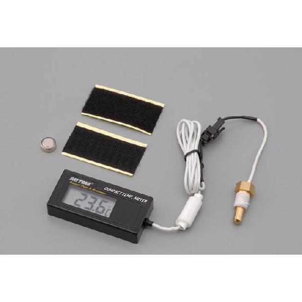 DAYTONA（デイトナ） 送料無料 【汎用】コンパクト水温計 [-19.5〜99.9