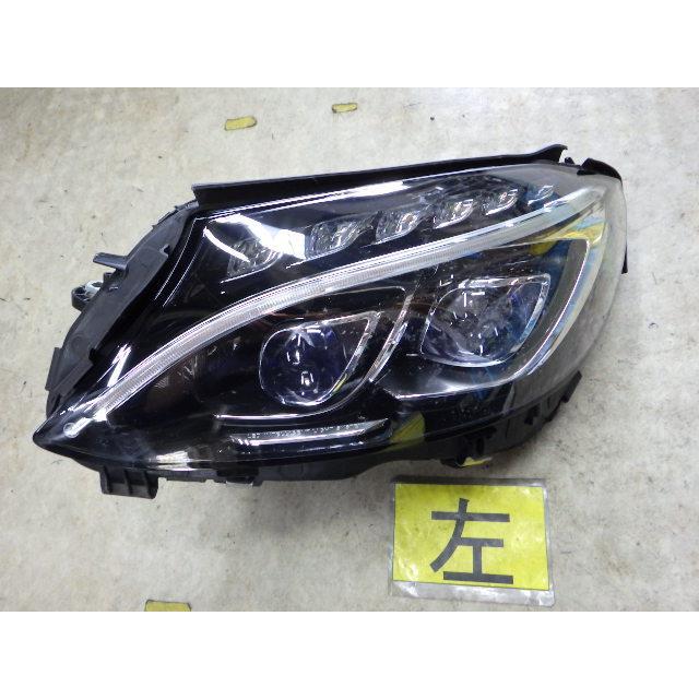 KBT】ベンツ Cクラス DBA-205348 左ヘッドランプ ライト ※ジャンク