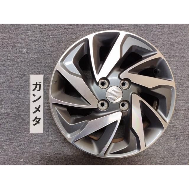 スペーシア 【KBT】中古 スペーシア MK32S ホイール アルミホイール 15