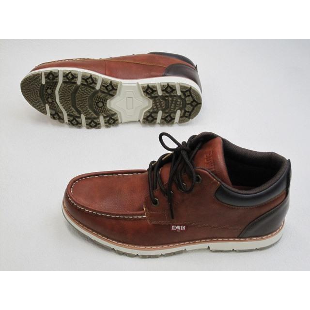 SALE / EDWIN エドウィン 201 軽量 ミッドカット おしゃれ Meカジュアル RDB 25.0cm〜28.0cm ＜40%OFF＞ | EDWIN | 01