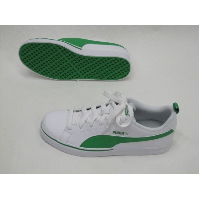 ラップ 感動する 削る プーマ スニーカー 白 緑 Manandvans Net