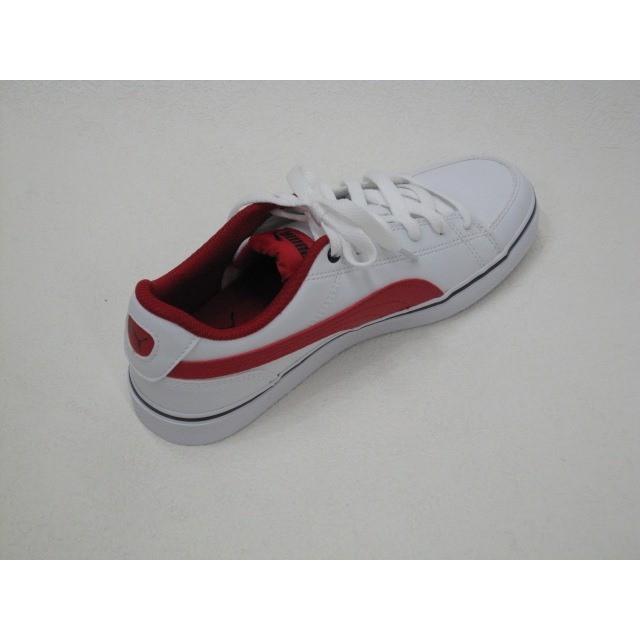 Sale Puma プーマ 07 コートポイント 好評 カジュアル Gスニーカー 白赤 22 5cm 25 0cm 35 Off くつやさんk Point 通販 Yahoo ショッピング