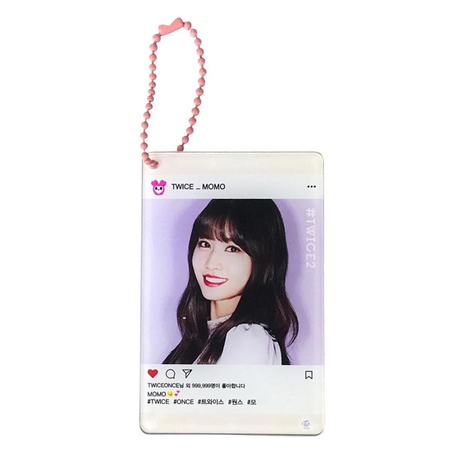 Twice モモ アクリル キーホルダー インスタ風 カード型 トゥワイス Momo グッズ ストラップ 韓流ショップ 送料無料 Twimk092 Twimk092 K Pop Gヤフー店 通販 Yahoo ショッピング