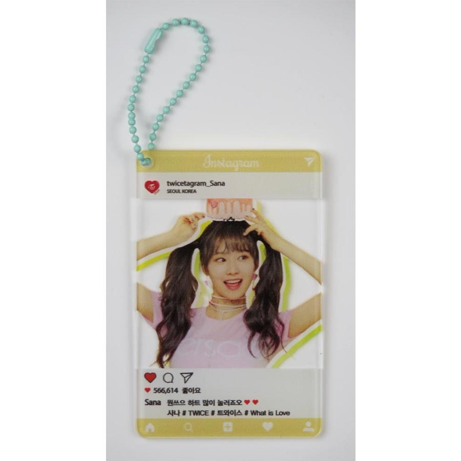 Twice サナ アクリル キーホルダー インスタ風 カード型 ストラップ トゥワイス Sana グッズ 韓流ショップ 送料無料 Twisk074 Twisk074 K Pop Gヤフー店 通販 Yahoo ショッピング