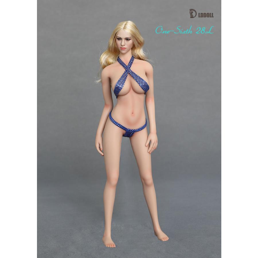 LDDOLL] 28cmL胸1/6DOLL SFD女の子シームレスシリコンドール ヘッド