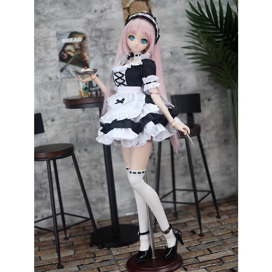 AirCastle 1/3ドール DD ドール服 セット メイド服 フリル 可愛い 