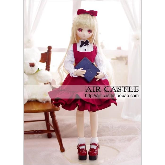 AirCastle 1/4ドール MDD ドール服 セット ワンピース フリル AirCastle 1/4ドール MDD ドール服 セット ワンピース フリル