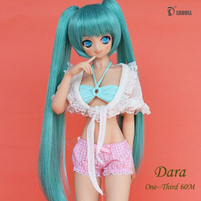 [LDDOLL] Dara60cm M胸　SFD 1/3ドール　DD/SD/BJD シームレスドール　ボディメイク付き 　 フェイスメイク付き