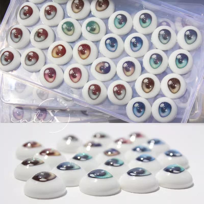 IntoX ドール アイパーツ レジンアイ 22mm 20mm 15mm 九大惑星 アニメ