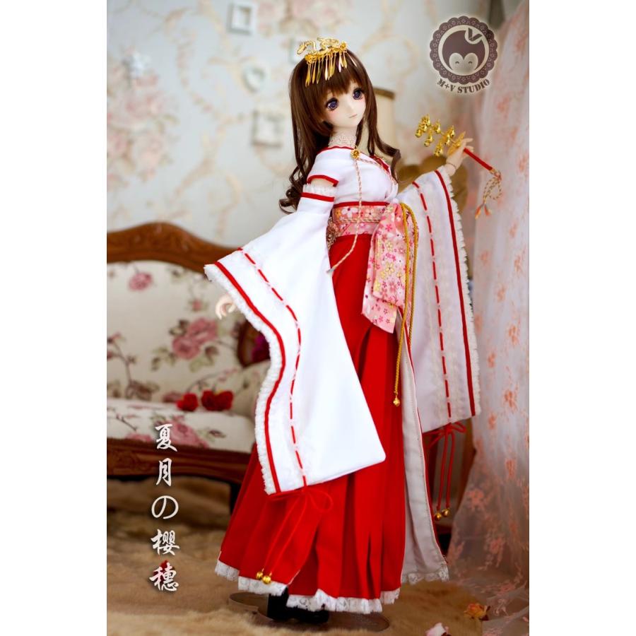 M+V STUDIO 1/3ドール DD セット 清楚 巫女服 巫女 神社 ハロウィン