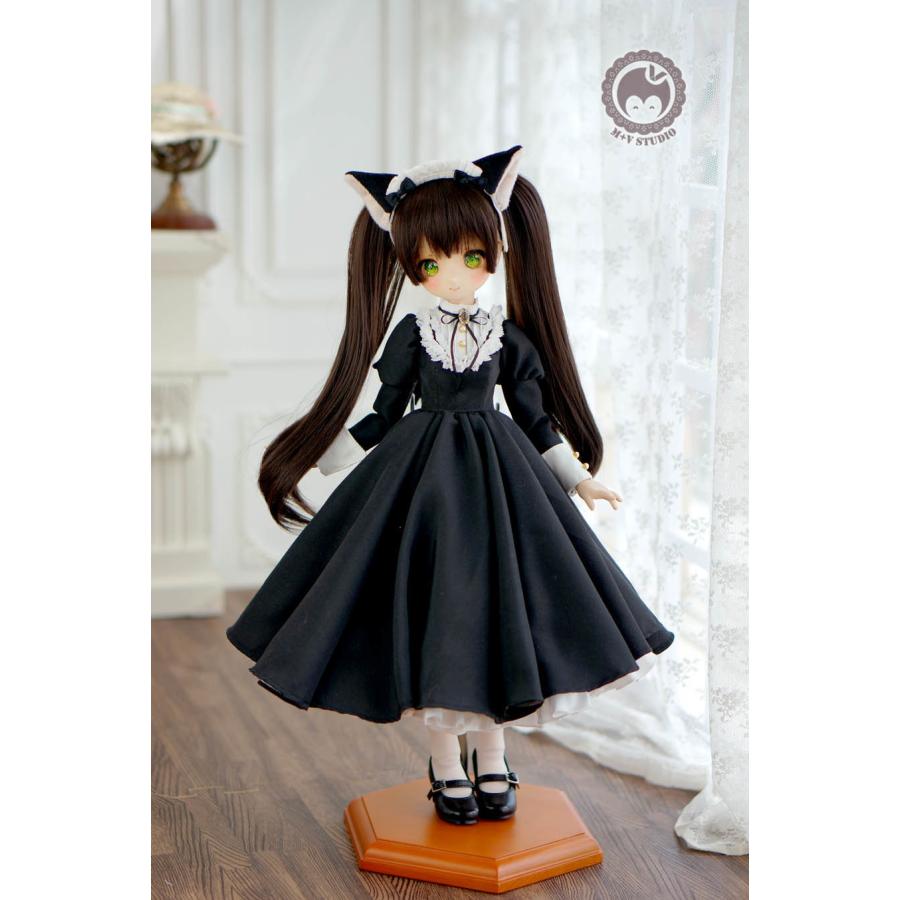 M+V STUDIO 1/4ドール MDD セット メイド服 猫耳 ロングスカート M+V STUDIO 1/4ドール MDD セット メイド服 猫耳 ロングスカート