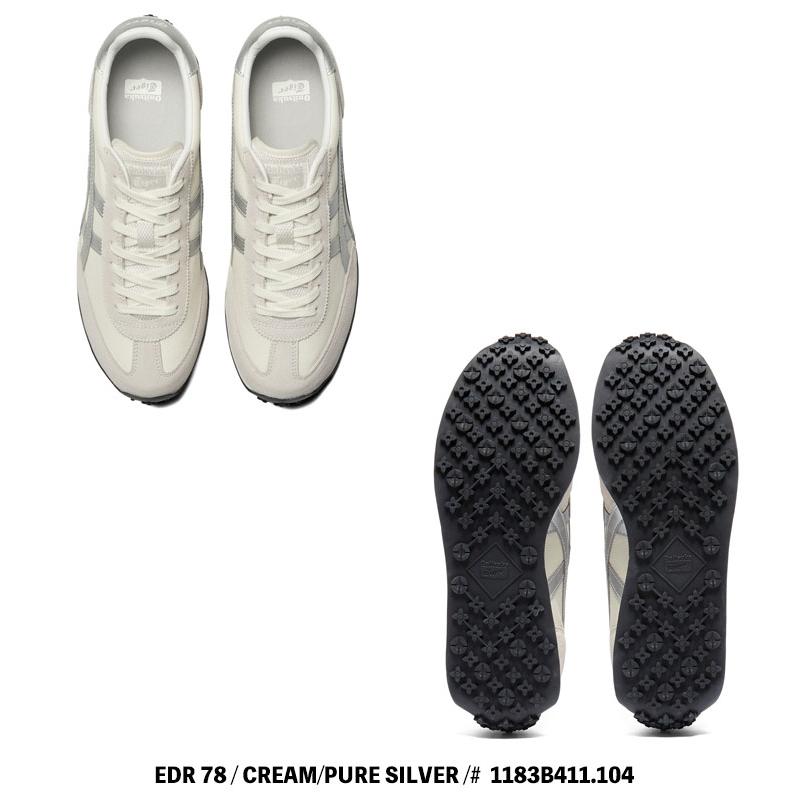 EDR 78 オニツカタイガー スニーカー Onitsuka Tiger CREAM/PURE