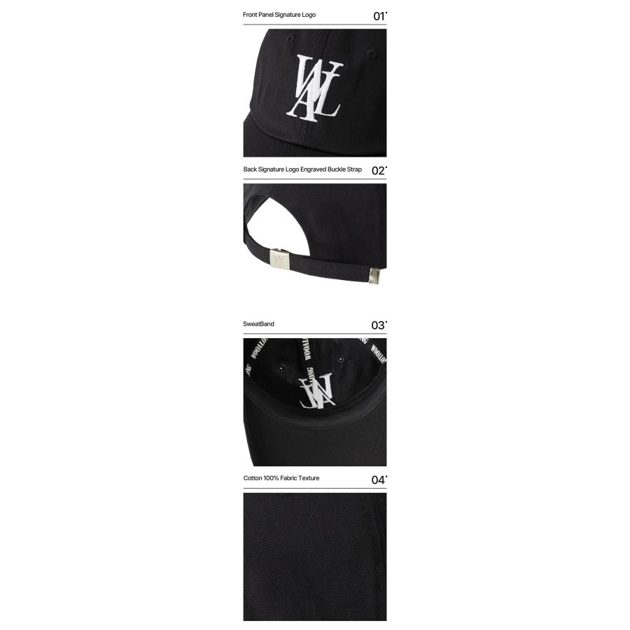 WOOALONG（ウアロン） キャップ キャップ メンズ レディース Signature