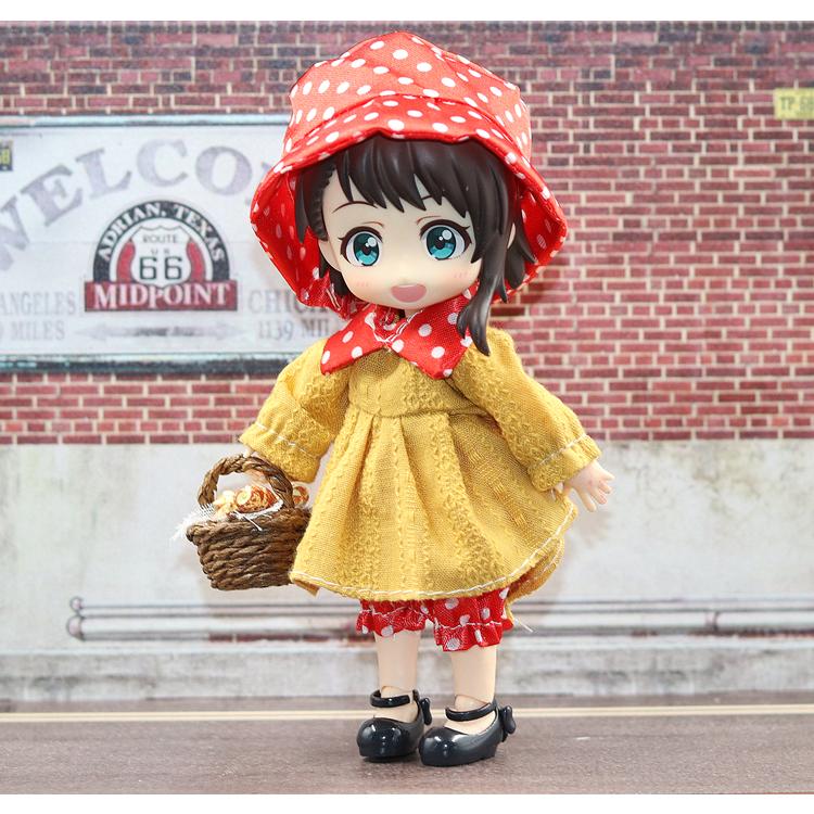 登場 Ob11cm オビツ11cm 赤い水玉帽子 ワンピース 赤い水玉ズボン Yuxi C29 その他 Www We Job Com
