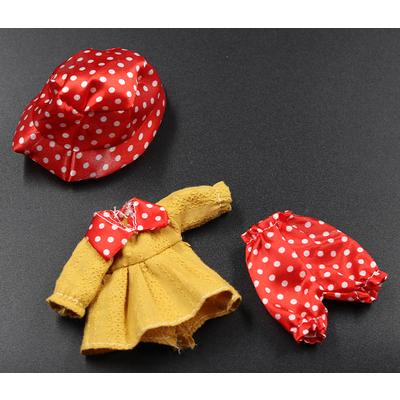 登場 Ob11cm オビツ11cm 赤い水玉帽子 ワンピース 赤い水玉ズボン Yuxi C29 その他 Www We Job Com