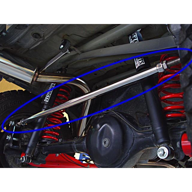 ジムニーＪＢ２３ ピロ仕様から強化ゴム前後に変更分！ラテラルロッド 新品 JB23ジムニー用新品ステンレスラテラルロッド前後セット